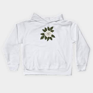 White Rose Kids Hoodie